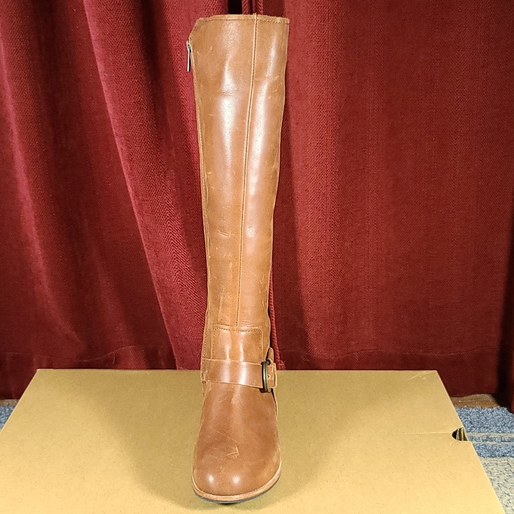 UGG Katelyn Leather Riding Boots – Brown, NWT (MSRP: $200) - Picture 4 of 5